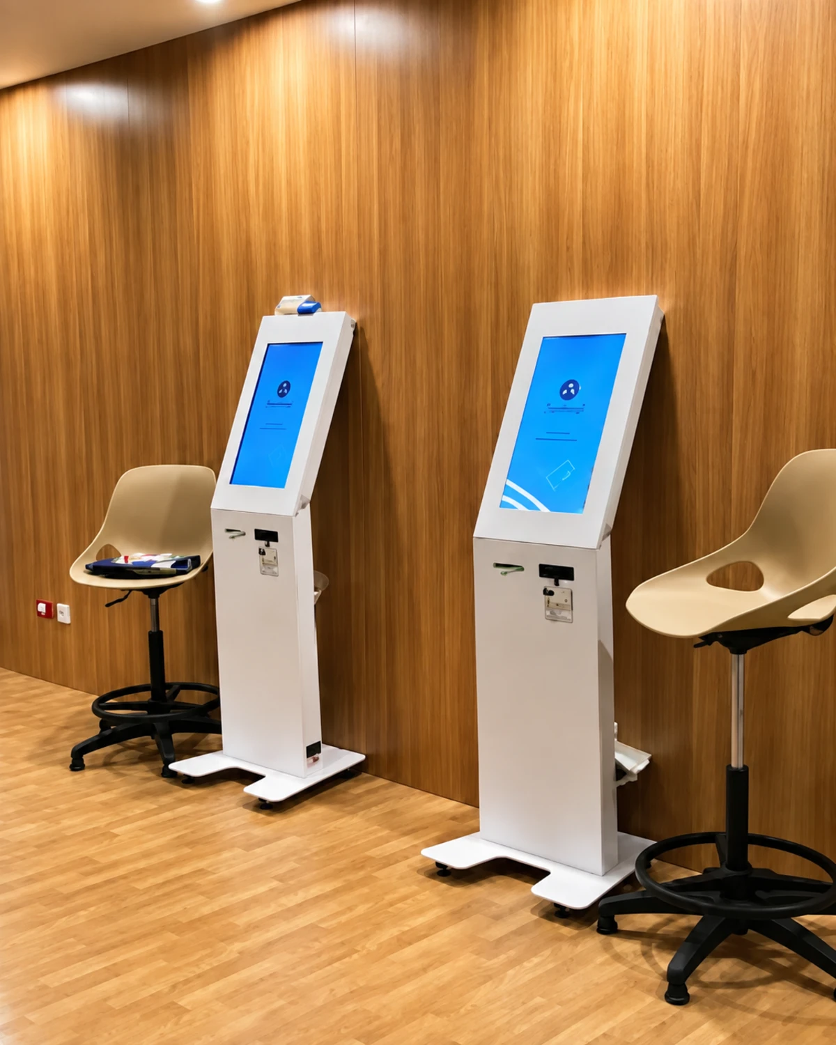 Kioscos de gestión de turnos instalados en Fundonal